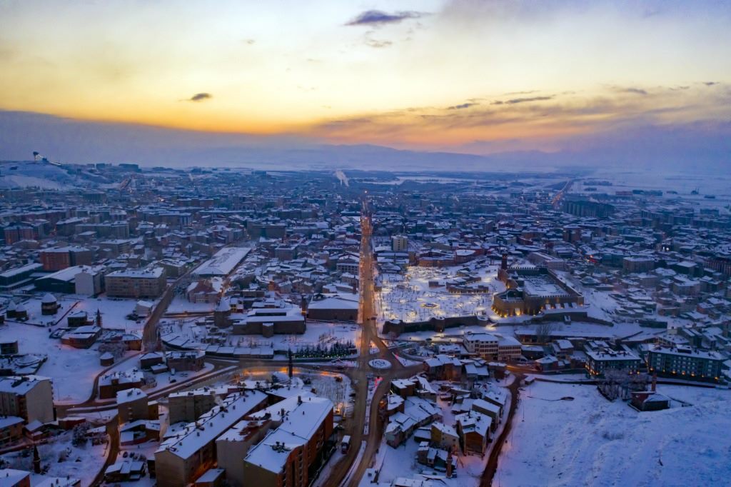 Erzurum Şehir İçi Ulaşım ve Kar Küreme Gece Nöbeti